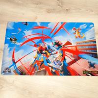 MEGA LUCARIO SAR MEGAEVOLUZIONI CUSTOM PLAYMAT 