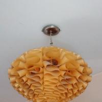 Lampadario arancione