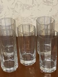 bicchieri ottagonali da cocktail 