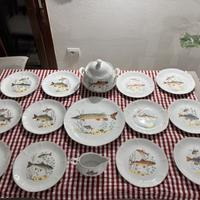 Servizio da Pesce - Porcellana