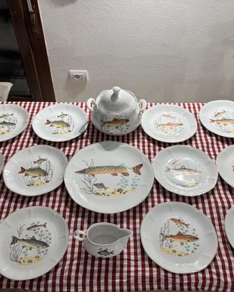 Servizio da Pesce - Porcellana
