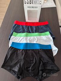 3 boxer bikkembergs nuovi taglia S
