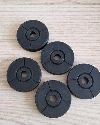 Adattatore dischi in vinile 7" 45 giri universale