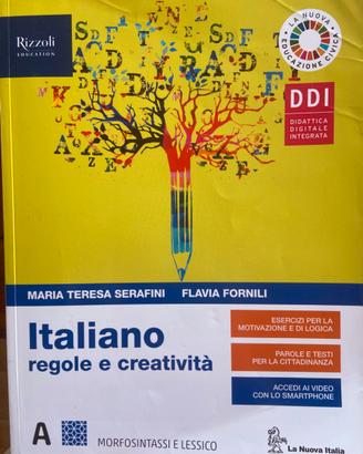 Italiano regole e creatività isbn 9788830216051