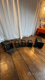 Set 6 fari teatro Coemar passo e solar 1000W