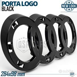 Porta Logo con Logo Audi per Griglia Nido D'ape