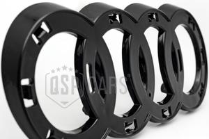 Porta Logo con Logo Audi per Griglia Nido D'ape