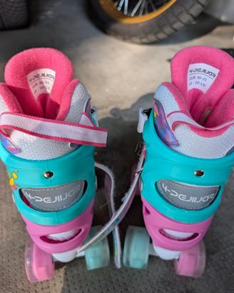 Pattini a Rotelle Bambina Unicorno - Regolabili (T