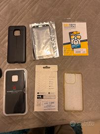 Cover mate 20 pro vetro mate 40 pro iphone 13 pro
