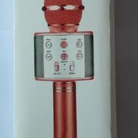 Wster WS-858 microfono rose gold wireless karaoke