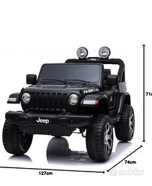 MACCHINA JEPP A BATTERIA BAMBINI