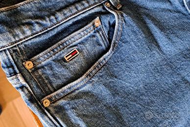 Tommy Hilfiger Uomo Jeans Regular Straight Fit