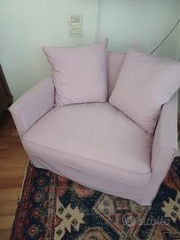 poltrona rosa ikea