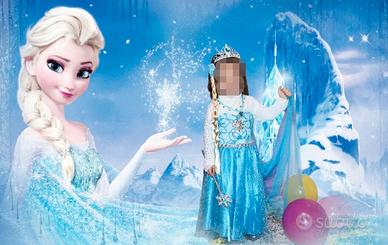 Vestito di hot sale carnevale frozen