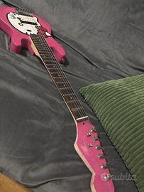 Mini chitarra elettrica Hello Kitty 1 humbucker