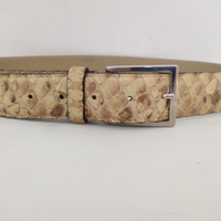 Cintura vera pelle di rettile