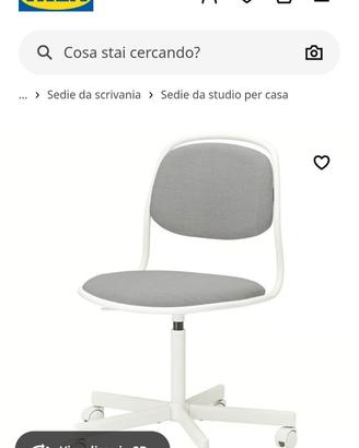 sedia da scrivania ikea ÖRFJÄLL