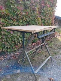 tavolo da disegno vintage anni 50