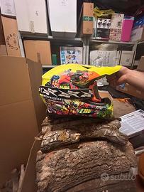 Casco con occhiale incorporato