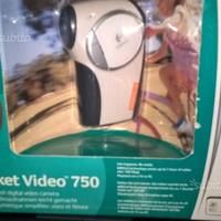 Videocamera logiteck pocket video 750 digitale lcd