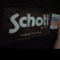 Giubbotto originae Schott americano anni 80