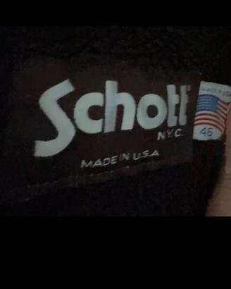 Giubbotto originae Schott americano anni 80