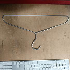 Set di 9 Grucce in Alluminio Design Minimalista