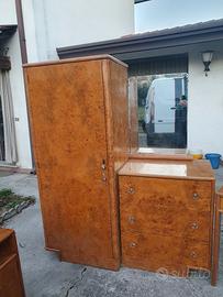 Gino armadio con mob.specchio e scrivania 