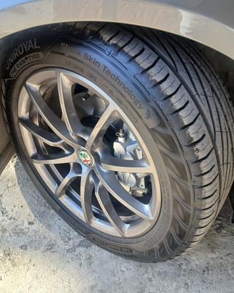 Cerchi e gomme Alfa Romeo Giulia