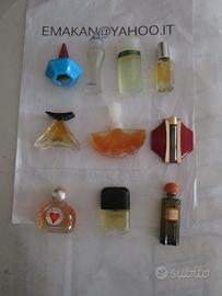 CAMPIONCINI PROFUMO UNGARO /TIFFAY / E ALTRI