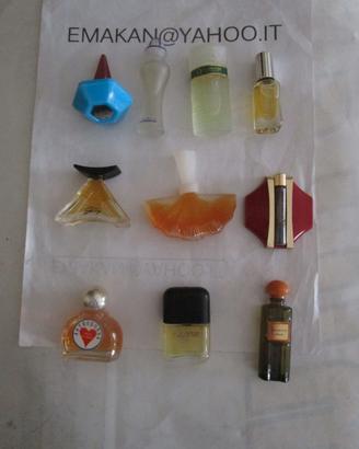CAMPIONCINI PROFUMO UNGARO /TIFFAY / E ALTRI