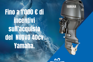 Promo Motore Yamaha F40LETL(60) - Pronta Consegna