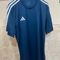 T-shirt adidas Tiro23 Club blu/bianco slim fit L
