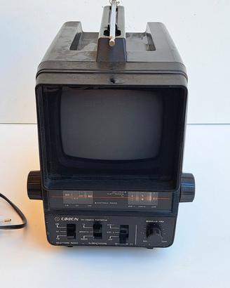 TV + Radio Portatile Vintage Orion Modello 7152 -