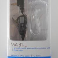 Microfono auricolare pneumatico ma31l