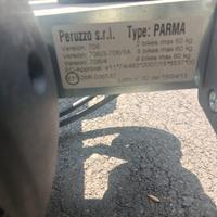 portabici gancio traino Peruzzo Parma 4 bici 