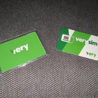 Scheda Sim Gestore Very Mobile da Attivare