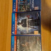 3 Videogiochi Uncharted per Ps4 - nuovi