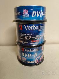 75 DVD e 5 CD vergini