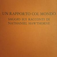 Saggio di Agostino Lombardo su Nathaniel Hawthorne