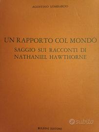 Saggio di Agostino Lombardo su Nathaniel Hawthorne