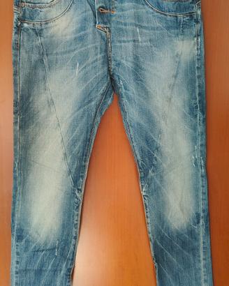 Jeans vintage con bottoni marca Please - taglia 42