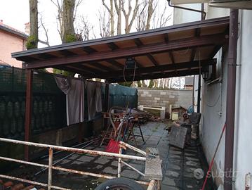 pergolato mogano pergolgeta 6 × 3