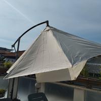 Copertura ombrellone 3m 8 stecche. Colore bianco