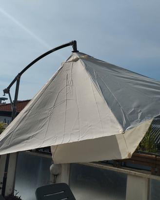 Copertura ombrellone 3m 8 stecche. Colore bianco