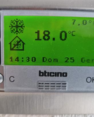 Cronotermostato Bticino Serie Light