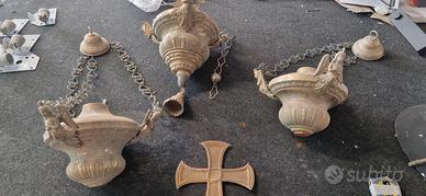 turibolo da chiesa antico