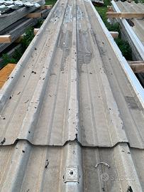 Lamiera grecata usata in alluminio coverbib