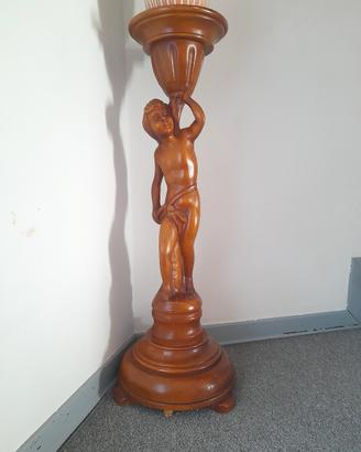 portavaso in legno
