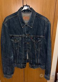 Giacca di jeans blu scuro